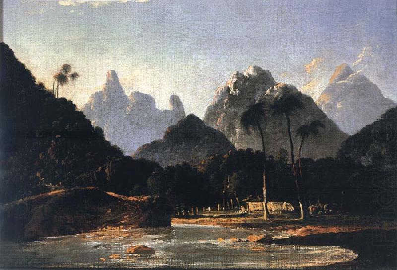 A View of Vaitepeha Bay,Tahiti, unknow artist